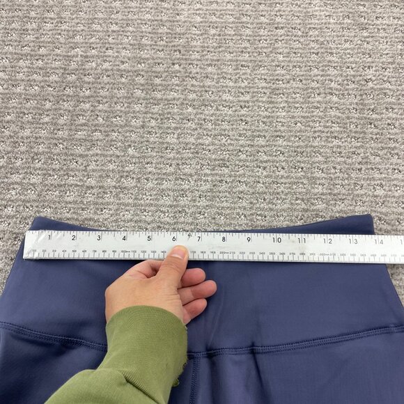 90 Degree by Reflex Stretchy Legging Pants Women Size Large L Blue Activewear - Picture 7 of 11